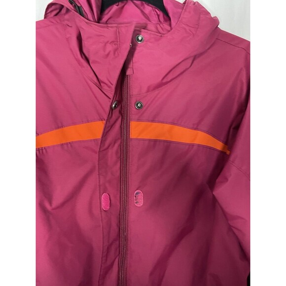 WOMEN COLUMBIA INTERCHANGE JACKET OUTER LINED SHELL OMNI SHIELD HOOD SKI RAIN L - Picture 8 of 16